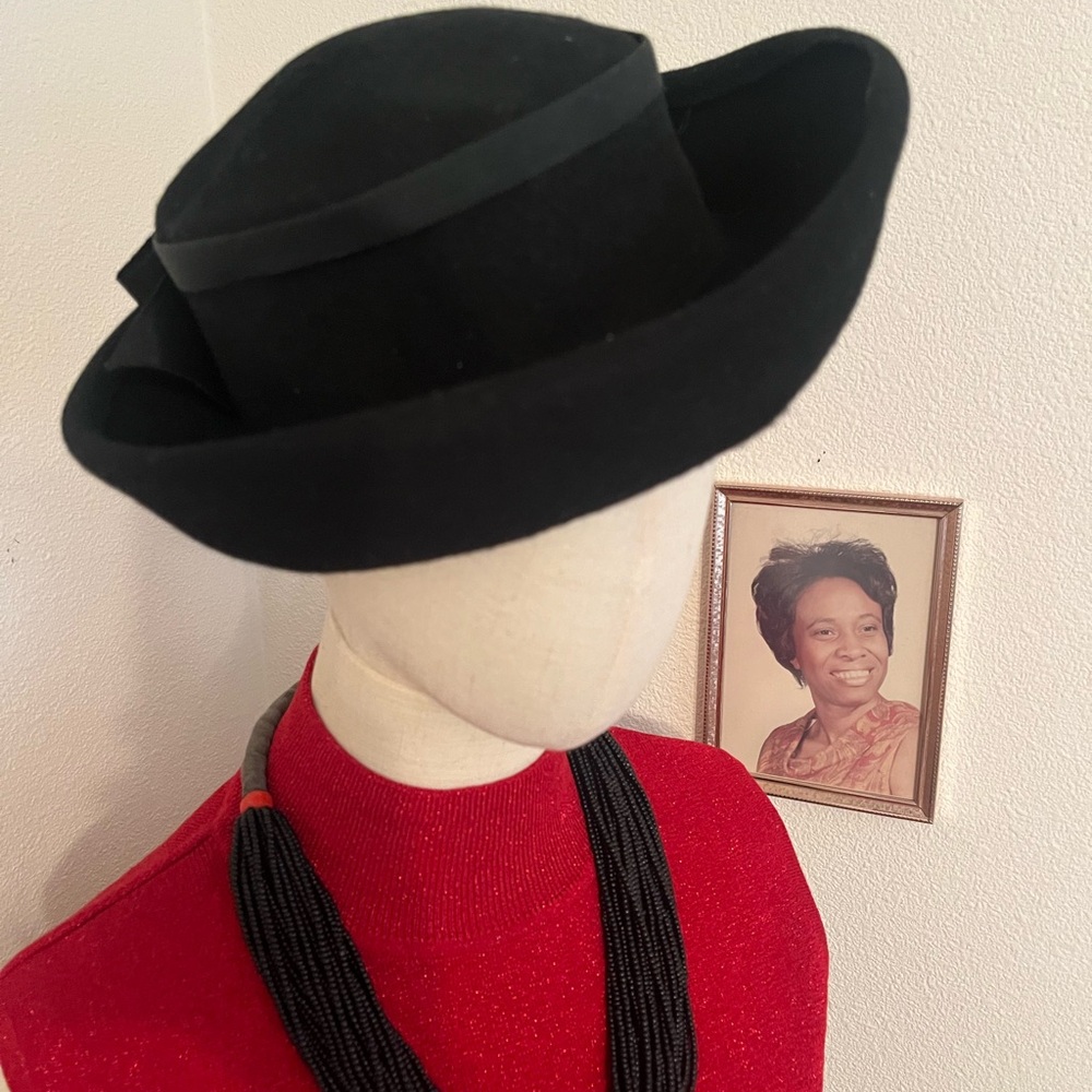 Elegant Black Women's Hat